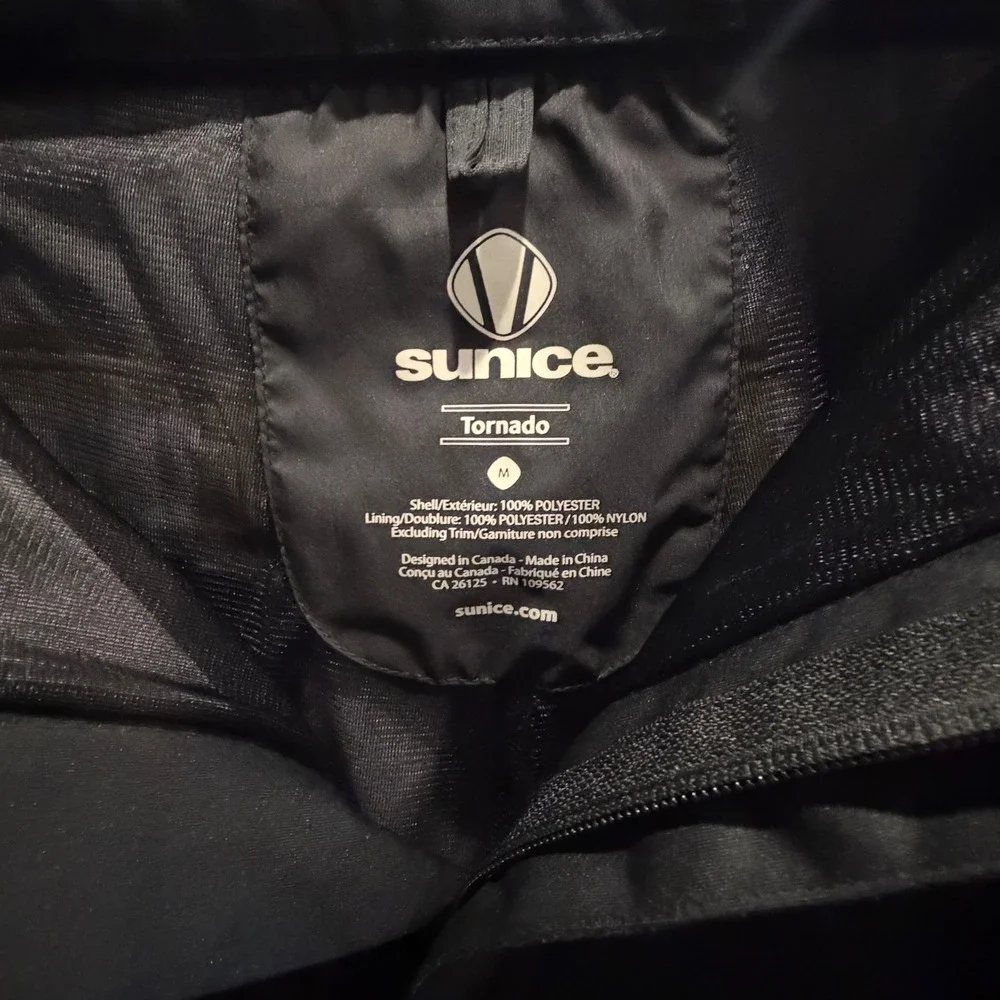Sunice Tornado black technical ski pants M cold weather